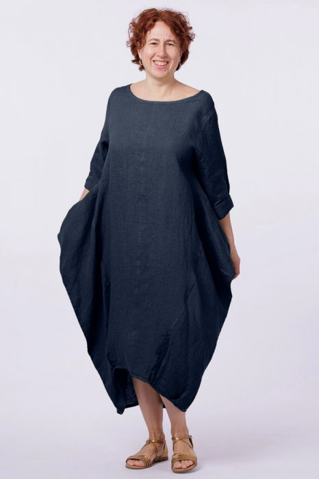 Rochie lalea in colturi
