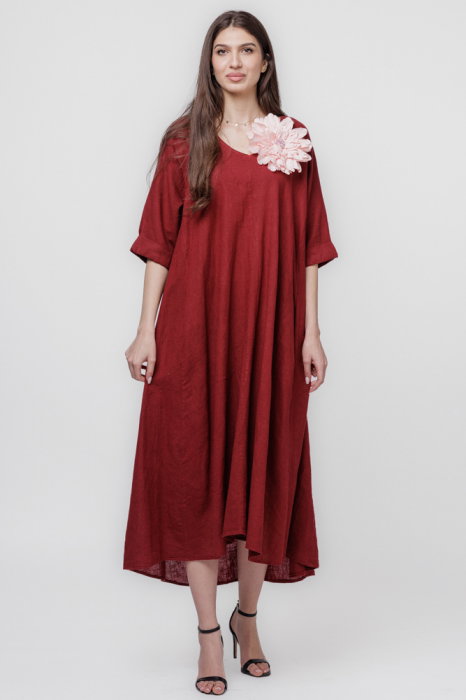 Rochie lunga A-line oversize