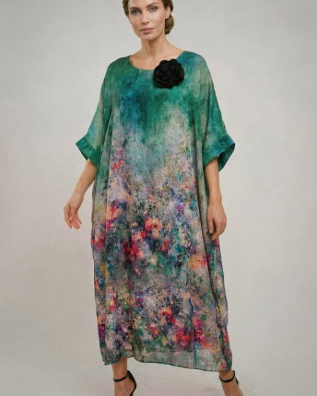 Rochie lunga dama vaporoasa oversized