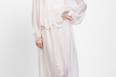 Rochie lunga ivoire