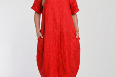 Rochie midi din in