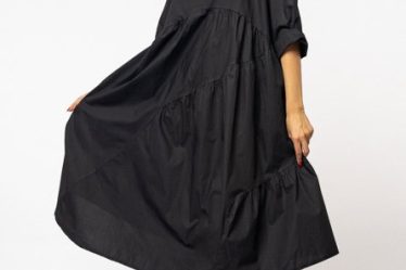 Rochie neagra oversize