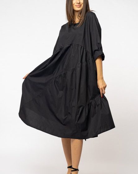 Rochie neagra oversize