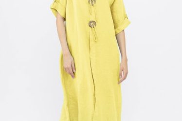Rochie oversize din in