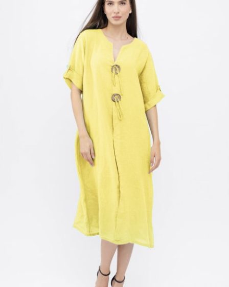 Rochie oversize din in