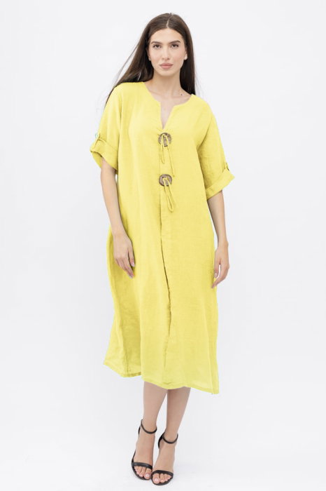 Rochie oversize din in