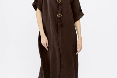 Rochie oversize din in