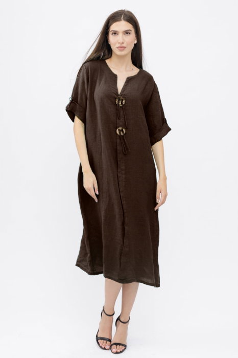 Rochie oversize din in