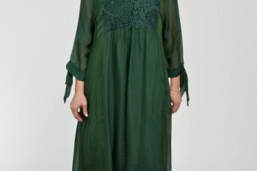 Rochie verde lunga